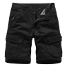 Amazon summer men's wear capri pants, loose cargo pants, pure cotton shorts, men's plus-size sportswear pants, export pants Item Picture